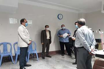 بازدید های مسئولان از بیمارستان ها و مراکز تابعه دانشگاه